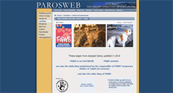 Desktop Screenshot of paws.parosweb.com